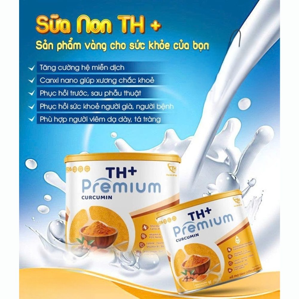 Sữa Non TH+ Premium Curcumin – Đẩy Lùi Viêm Dạ Dày, Phục Hồi Sức Khỏe Vàng - Thumbnail 2