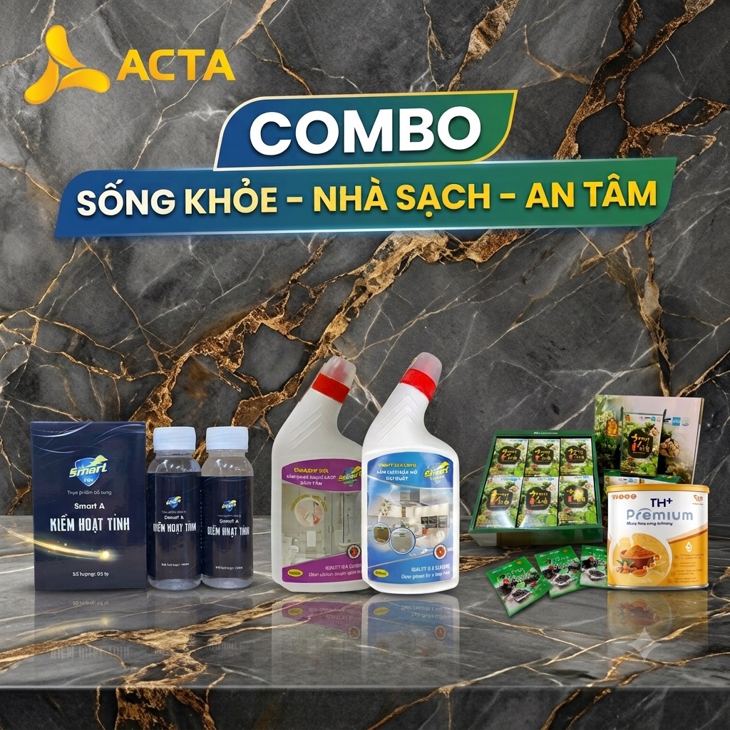 COMBO SỐNG KHỎE – NHÀ SẠCH – AN TÂM - Thumbnail 1