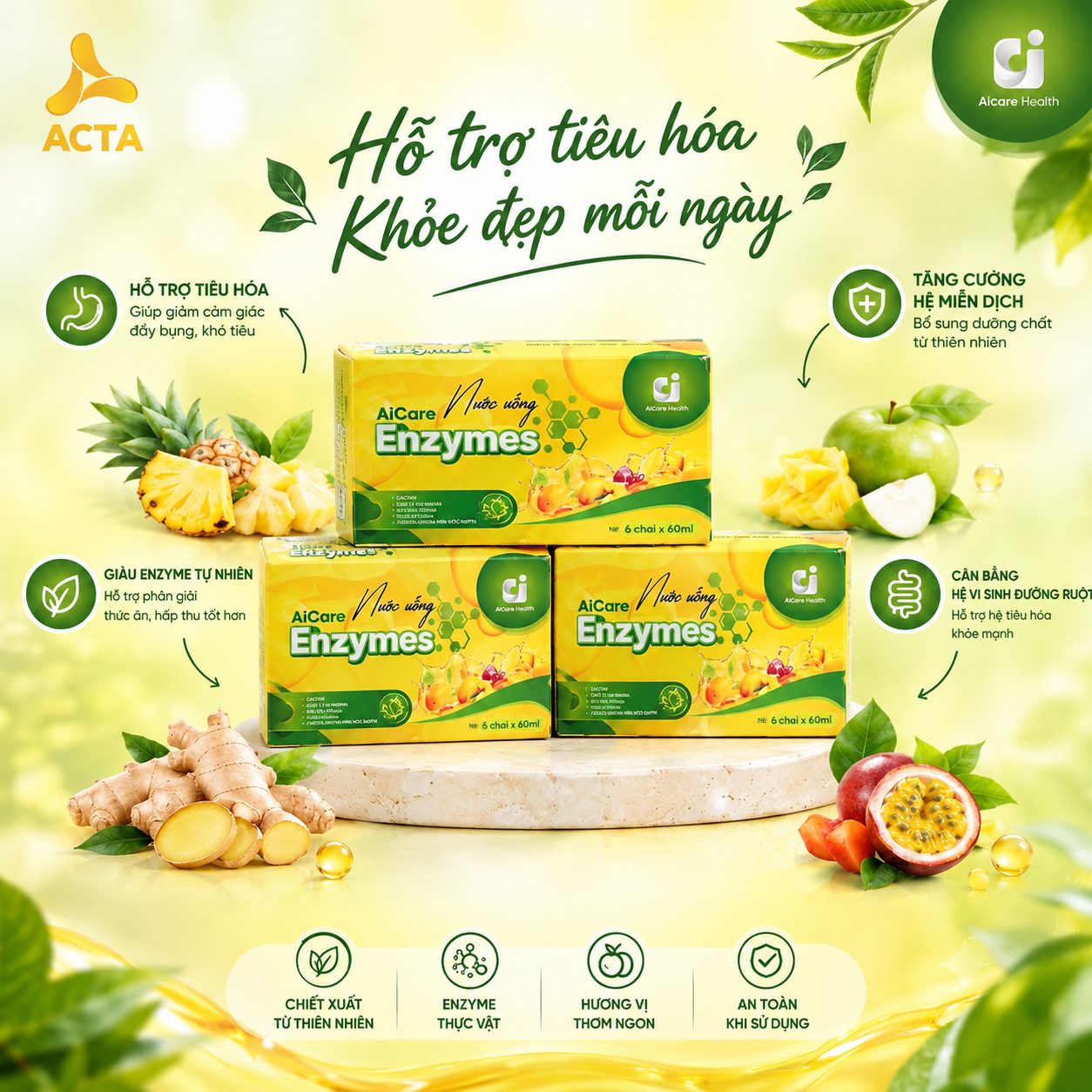 Combo Hỗ trợ tiêu hóa - Khỏe đẹp mỗi ngày - Thumbnail 2