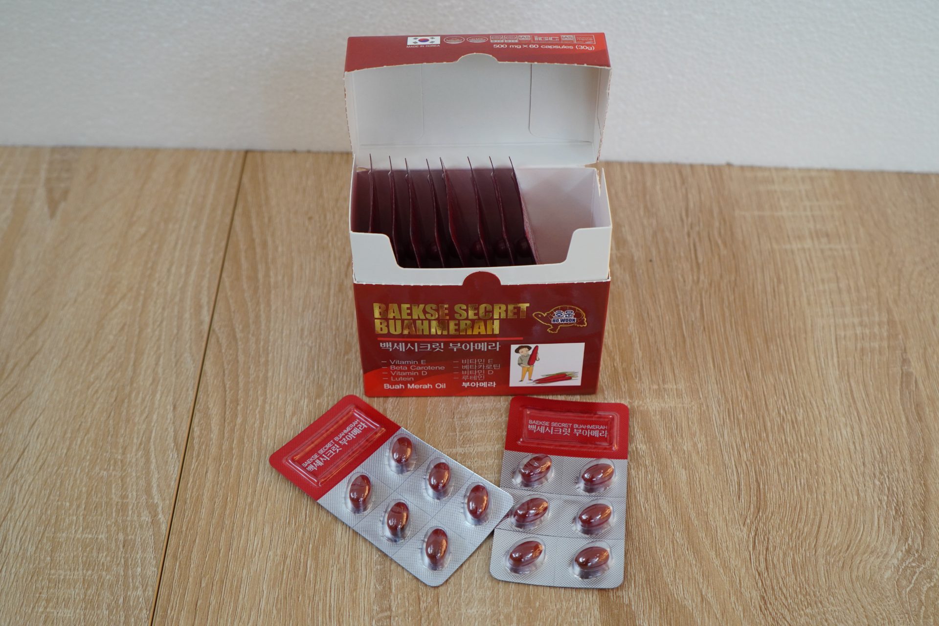 Sản phẩm bổ mắt BAEKSE SECRET BUAHMERAH Hàn Quốc - Thumbnail 3