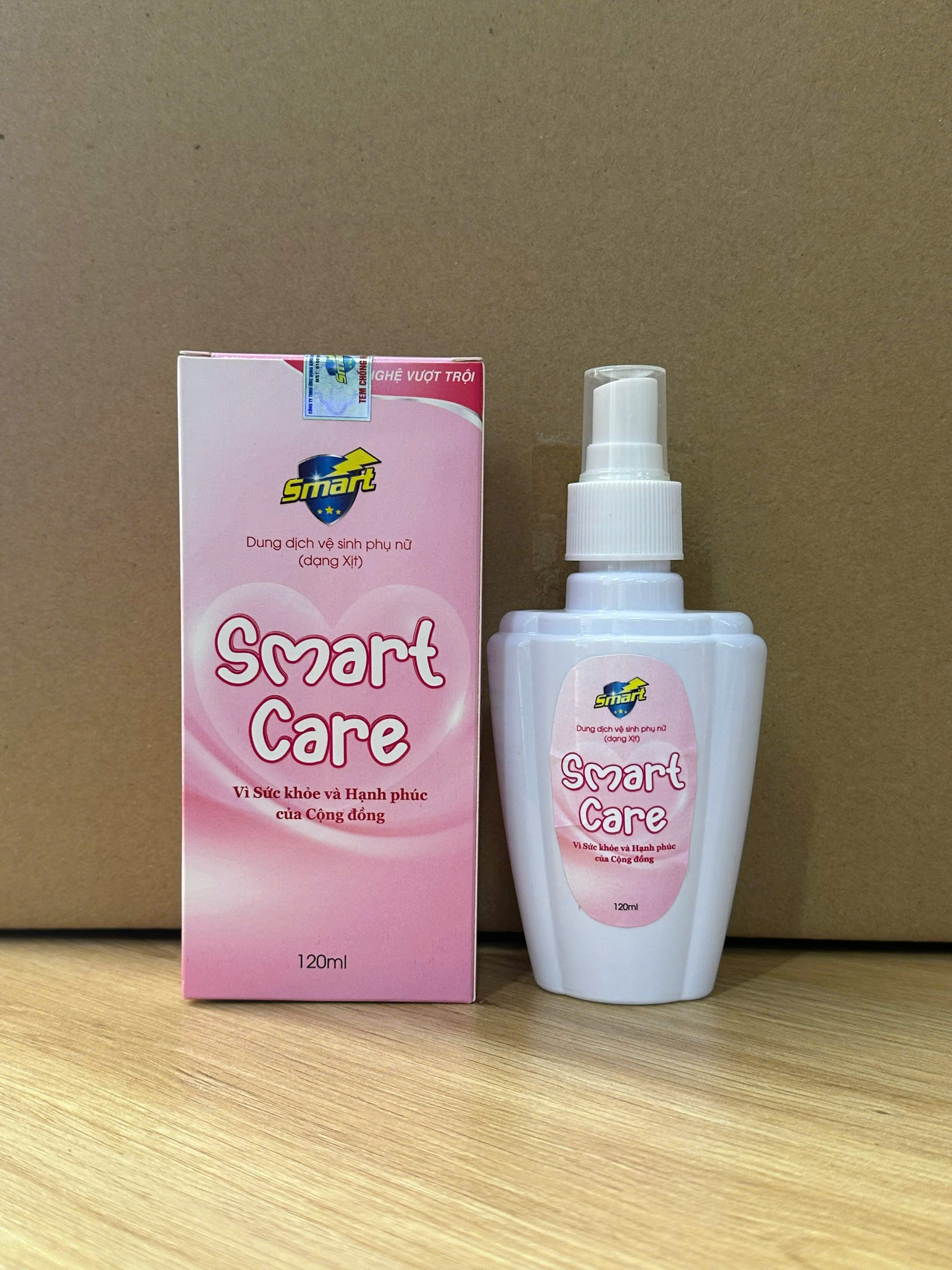 Dung dịch vệ sinh phụ nữ SMART CARE (120ml) - Thumbnail 3
