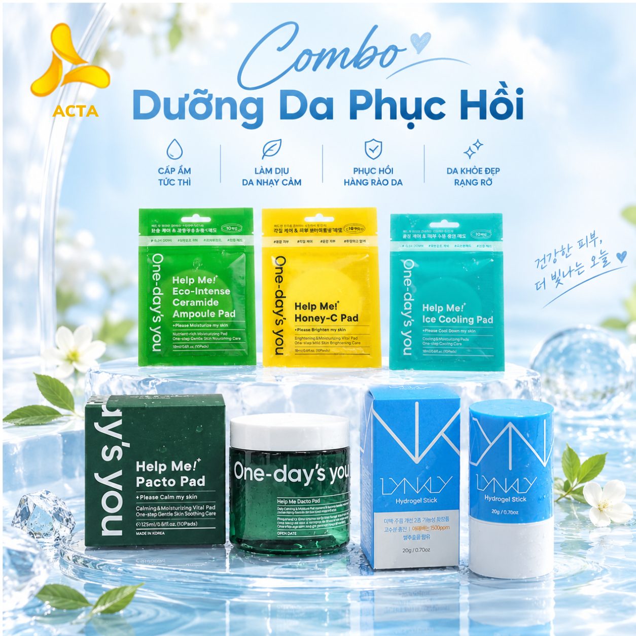 Combo Dưỡng Da Phục Hồi - Thumbnail 6