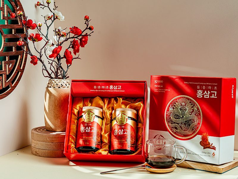 Combo Sức Khỏe Toàn Diện | Cao Hồng Sâm Đông Trùng Hạ Thảo & Sữa Non TH+ Premium Curcumin & Motemaslim - Thumbnail 5