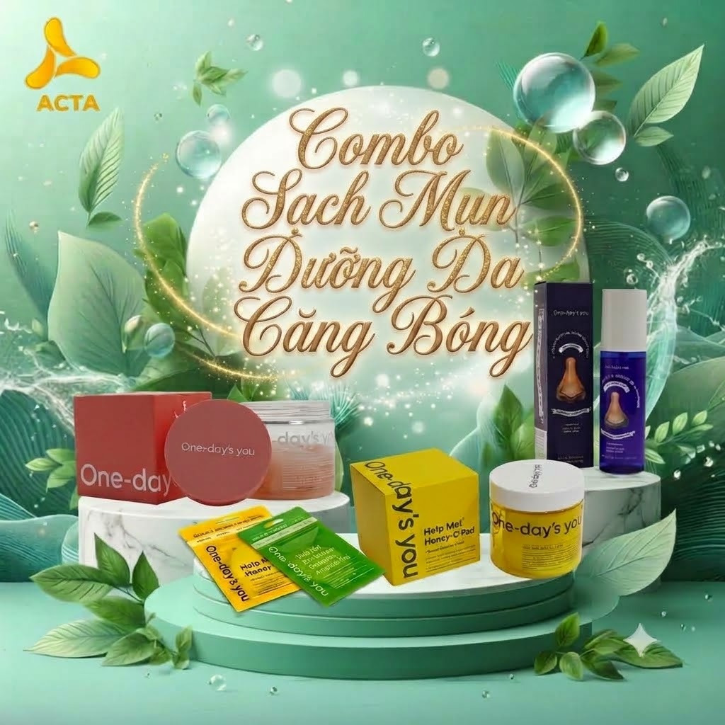 Combo Sạch Mụn Dưỡng Da Căng Bóng - Thumbnail 1