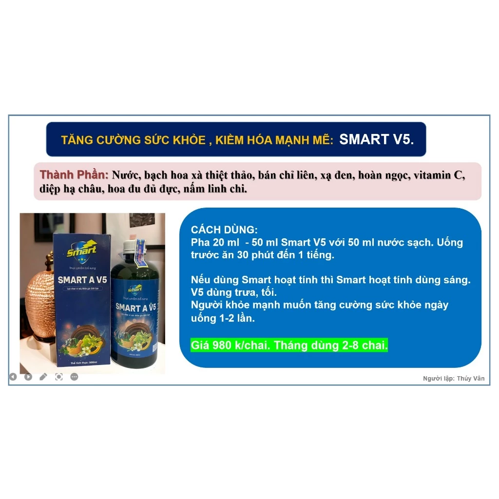 Combo 2 Chai Smart A V5 Trải Nghiệm  Tối Ưu - Thumbnail 1