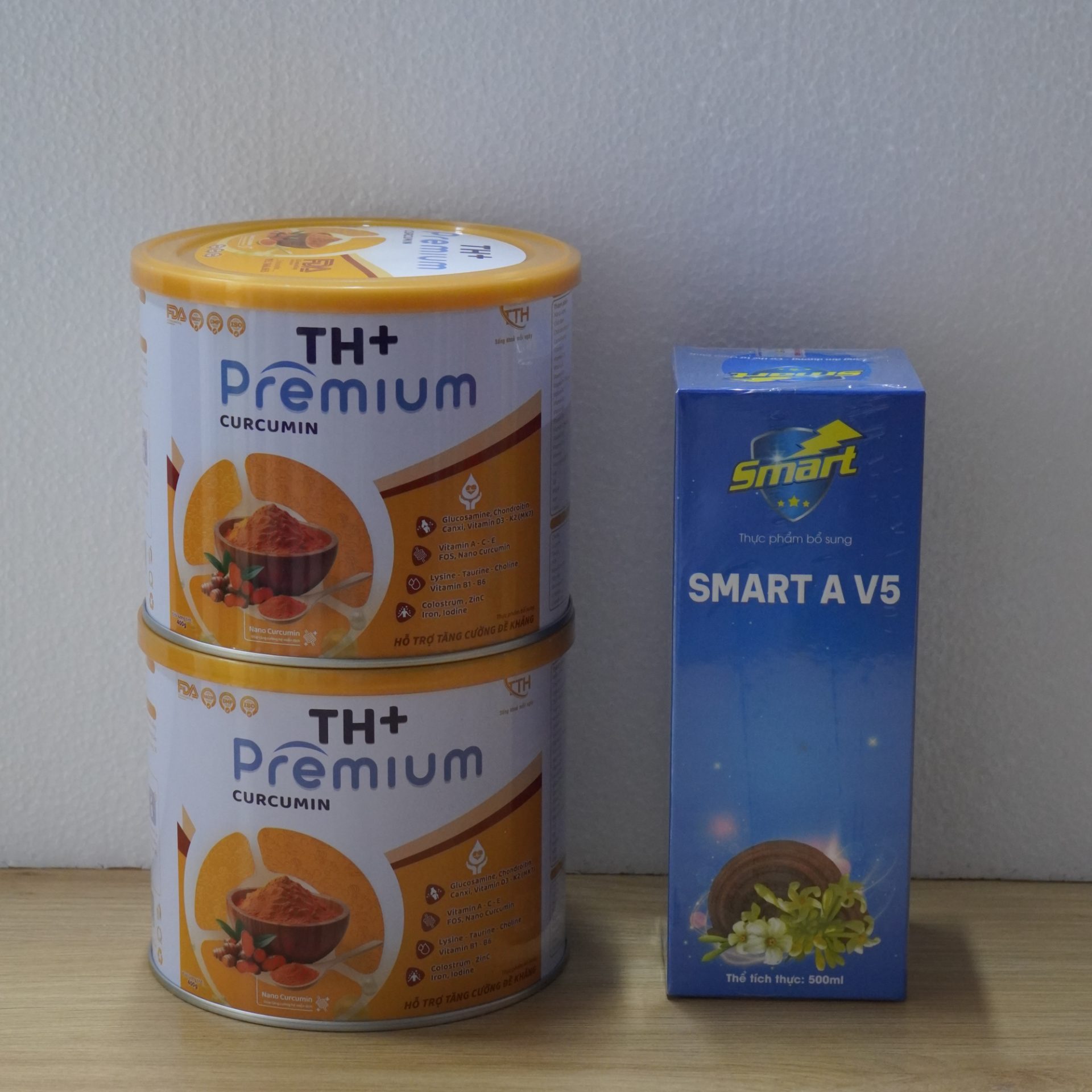 [Chính Hãng] Combo Bảo Vệ Sức Khỏe: 2 Hộp Sữa Non TH+ Premium Curcumin & 1 Hộp Smart A V5 - Thumbnail 5