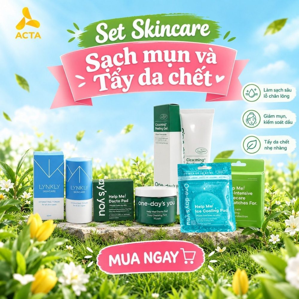 Set Skincare Sạch Mụn & Tẩy Da Chết - Thumbnail 2