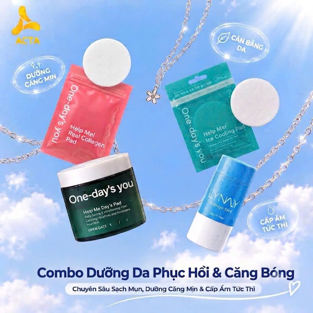 Combo Dưỡng Da Phục Hồi & Căng Bóng - Thumbnail 1