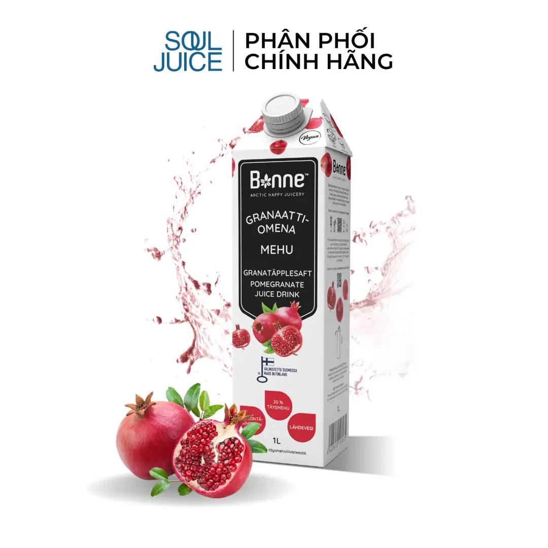 Nước ép cao cấp lựu đỏ Bonne 1L